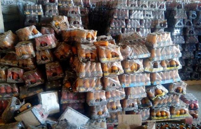 ضبط 300 عبوة عصير منتهية الصلاحية في حملة بالبحيرة