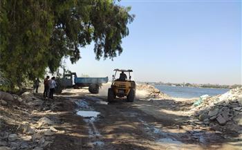   الرى تواصل شن حملات التعديات على نهر النيل 