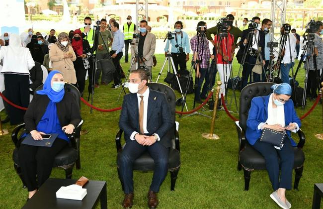 وزيرا التضامن والبيئة ومحافظ الفيوم يطلقون أولى مراحل المبادرة الرئاسية "بر أمان"