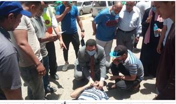 بالصدفة.. وكيل وزارة الصحة بالمنوفية ينقذ شاب من الموت