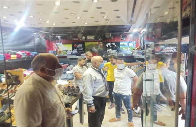 متابعة ميدانية لتطبيق الإجراءات الاحترازية لكورونا بالمنيا