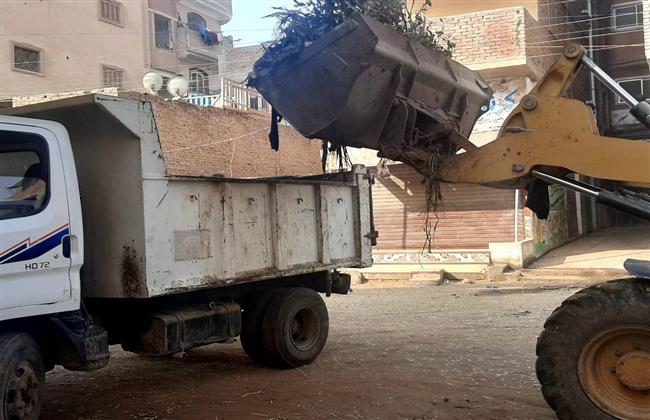 محافظة الفيوم: رفع 10 آلاف طن قمامة وإزالة 907 حالات إشغالات متنوعة بمراكز الفيوم 