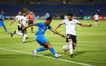 الزمالك يتعادل سلبيًا أمام الجونة في الشوط الأول