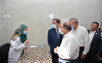 وزير التنمية المحلية ومحافظ القليوبية يتفقدان مشروعات قرى شبين القناطر
