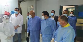 نائب محافظ بنى سويف يتفقد المستشفى العام بناصر