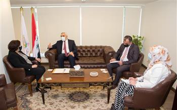   سفير العراق بالقاهرة يلتقي المديرة العامة لمنظمة المرأة العربية