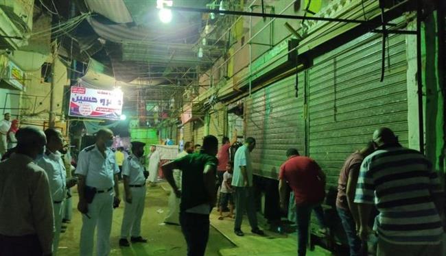 غلق 3 محلات و تحرير 60 محضر عدم ارتداء كمامة جنوب بني سويف