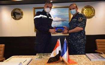   القوات البحرية والجوية المصرية والفرنسية تنفذان عدد من الأنشطة التدريبية