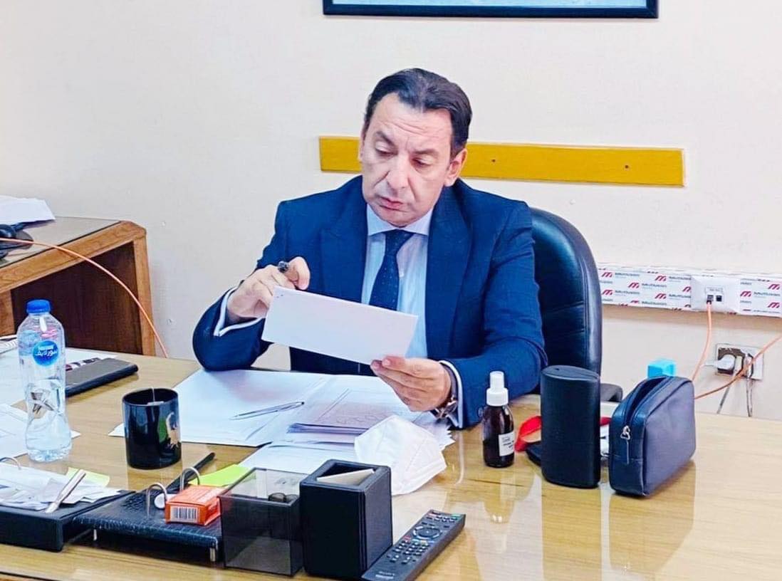 خطاب شكر للسفير أشرف منير على ترتيبات زيارة وفد بنمي لقناة السويس