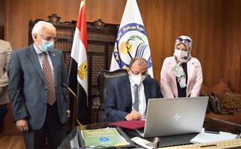 بروتوكول تعاون بين جامعة بنى سويف والمركز الإقليمي لتدريس علوم وتكنولوجيا الفضاء لغرب آسيا