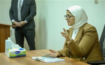   وزيرة الصحة تؤكد لأطباء حميات العباسية ضرورة الاستفادة من البرامج التدريبية