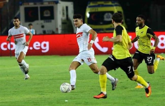  دجلة يتقدم على الزمالك بهدفين في الشوط الأول