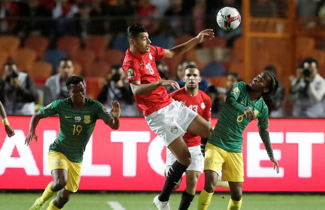 المنتخب الأوليمبى يتفوق فى الشوط الأول على جنوب إفريقيا بهدف مصطفي محمد