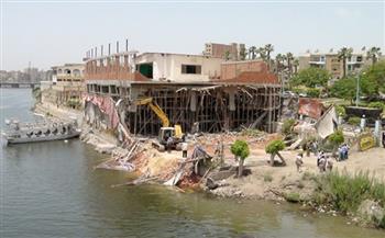   إزالة 500 حالة تعدٍ على النيل فى الموجة الـــ17 ببنى سويف