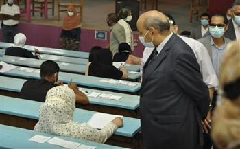   انتظام امتحانات جامعة المنيا وسط إجراءات احترازية مشددة