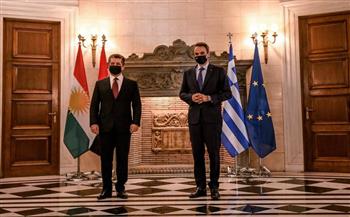   مسرور بارزاني ورئيس وزراء اليونان يبحثان التعاون الاقتصادي المشترك