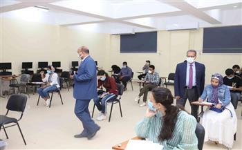 امتحانات فرع الجامعة الإلكترونية بجامعة جنوب الوادى