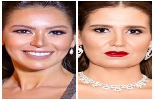 لقاء الخميسي وهنا شيحة بنفس الفستان.. من الأجمل؟
