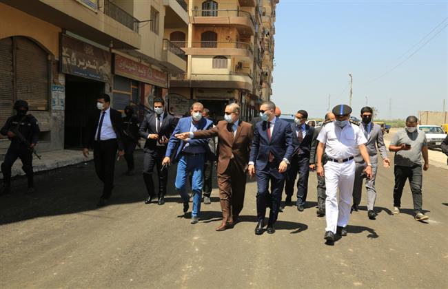 محافظ كفر الشيخ يتفقد محور سعد زغلول وأعمال التطوير بشوارع العاصمة