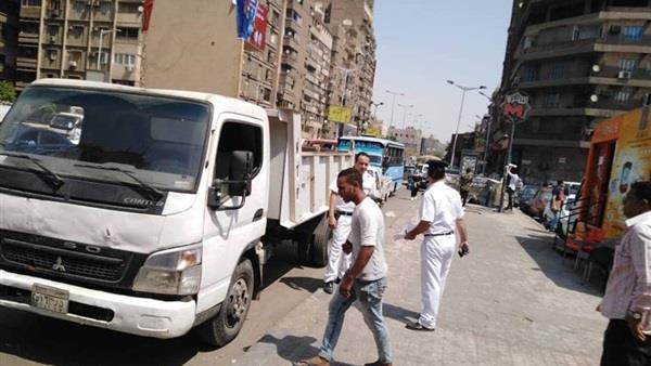 رفع ٩٥٢ حاله إشغال طريق بدمنهور وكفر الدوار