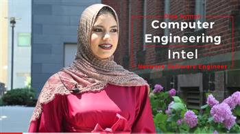   دينا أيمن.. أول مصرية  تحصل على بكالوريوس وماجيستير الهندسة  فى عام واحد من جامعة نيوجيرسى