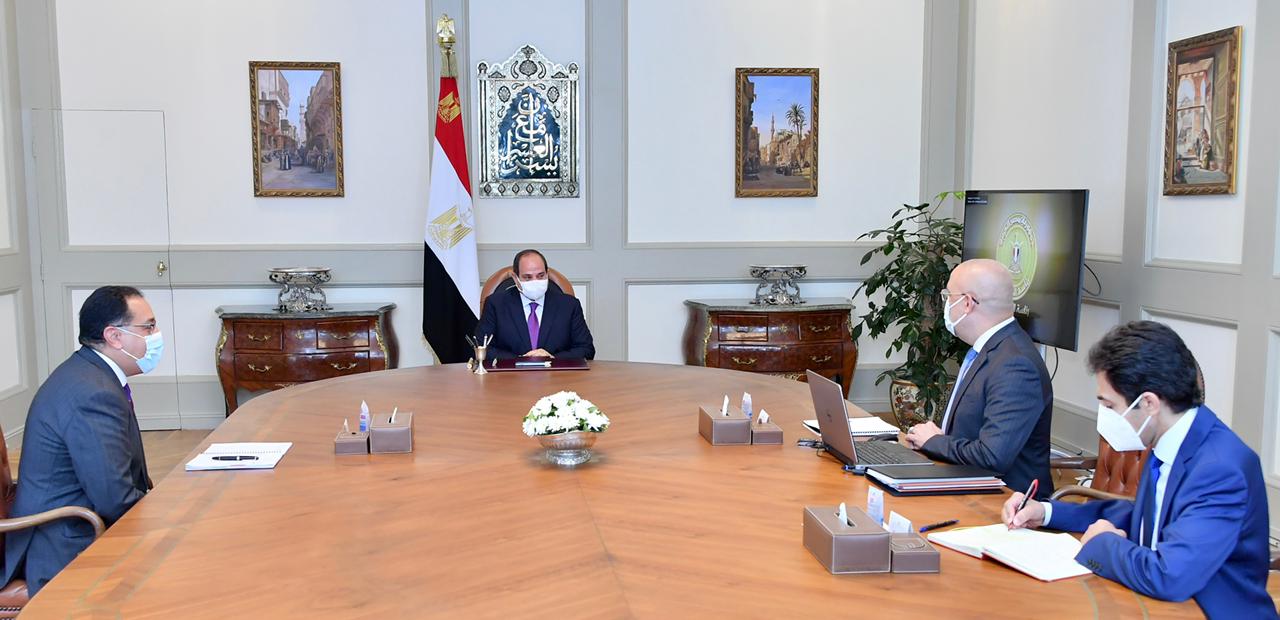 الرئيس السيسي يوجه بتوفير جميع الخدمات اللازمة في المجتمعات العمرانية الجديدة