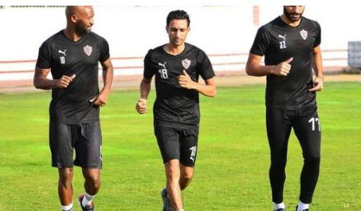شيكابالا وحازم إمام ينتظمان في التدريبات الجماعية