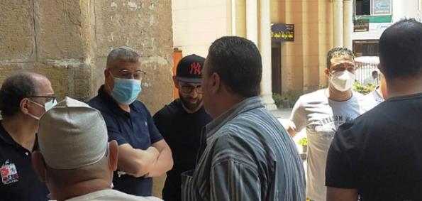 تشييع جثمان شقيق أحمد شوبير من المسجد الأحمدى فى طنطا