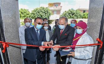 محافظ الإسكندرية يفتتح المرحلة الأولى من أعمال تطوير مستشفى صدر كوم الشقافة