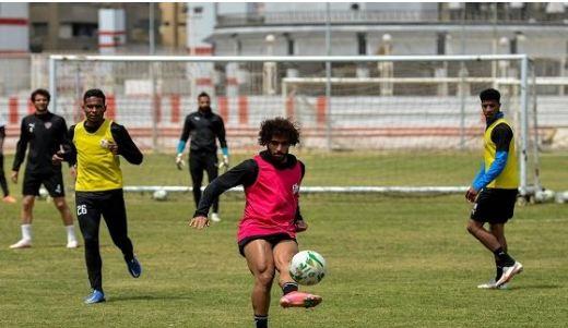 تدريبات الزمالك.. تدريبات تأهيلية لعبد الله جمعة
