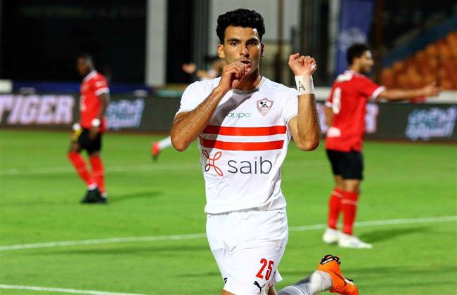 “زيزو” يحرز الهدف الثاني للزمالك في شباك أسوان