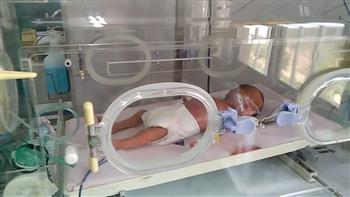   أول مريضة كورونا تضع مولودها بسلام في مستشفى عزل مطروح 