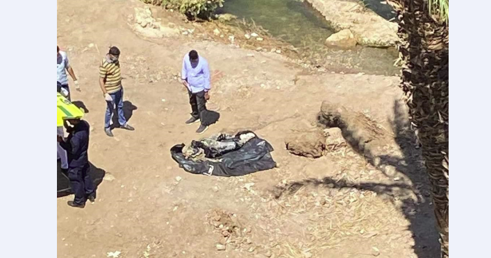 العثور على جثة سيدة مجهولة مفصولة الرأس في نهر النيل بأسيوط