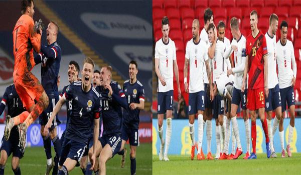 شاهد هنا ..بث مباشر لمباراة إنجلترا ضد اسكتلندا فى يورو 2020