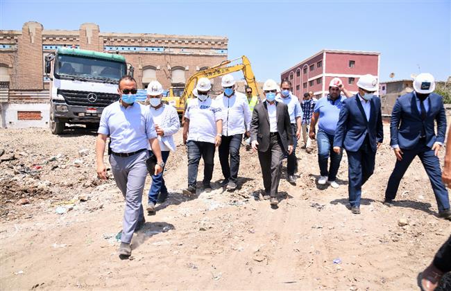 محافظ الغربية يشهد بدء أعمال الحفر بمشروع إنشاء فندق الشانزليزيه