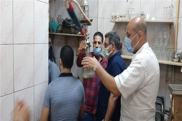 رفع ٧٩٨ حالة إشغال مخالف بمركز ومدينة دمنهور