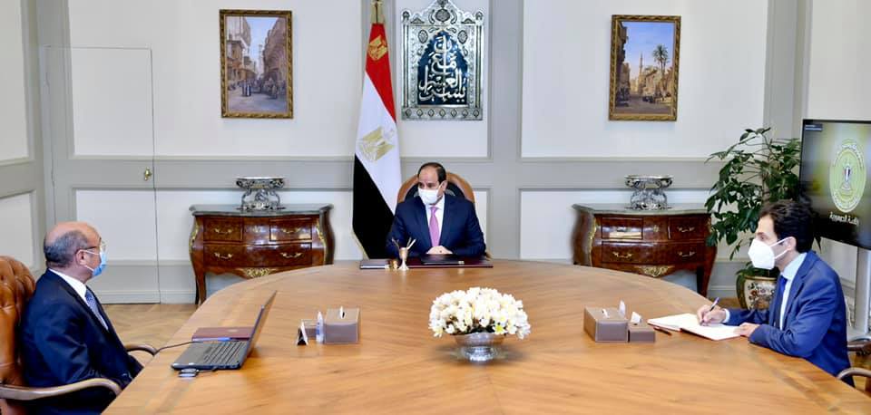 الرئيس يوجه بتعزيز استخدام التكنولوجيا فى عمل المحاكم​