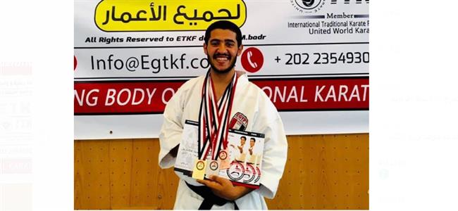 «بغدادي» بطل رياضي على أرض بني سويف