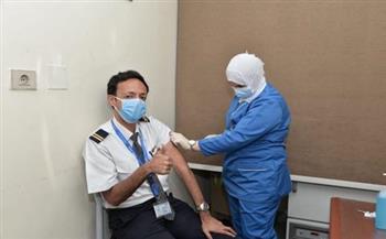   مستشفي مصرللطيران: تطعيم ٦٠ ألف من العاملين بالقطاع الطيران بلقاح كورونا
