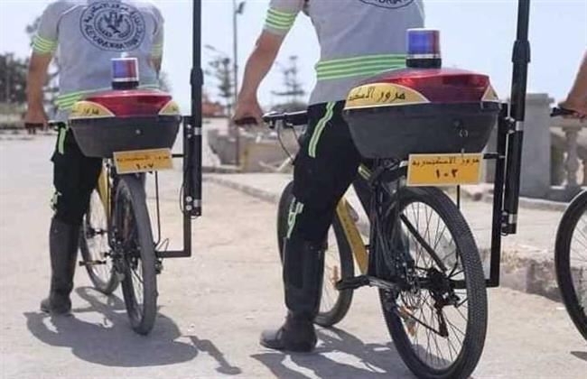 لأول مرة.. دراجات لحل الأزمة المرورية فى الإسكندرية