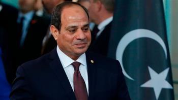 السيسي يشدد على دعم مصر الكامل للمجلس الرئاسي وحكومة الوحدة الوطنية الليبية