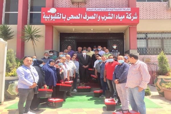 "مياه القليوبية": تدريب 25 عاملا بالوحدات الصحية على أعمال السباكة