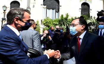   تفاصيل لقاء رئيس الوزراء ونظيره اليوناني في القاهرة