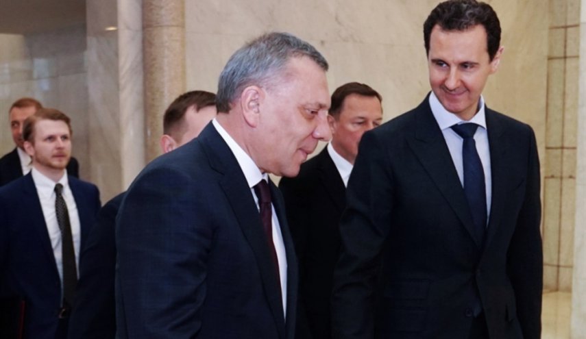 الأسد يلتقي نائب رئيس الحكومة الروسية في دمشق