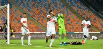 يوسف أوباما يحرز ثاني أهداف الزمالك في شباك المقاصة