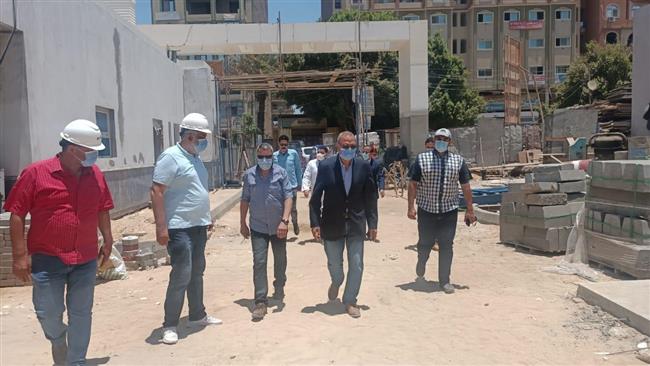 محافظ القليوبية يتابع معدلات تنفيذ المشروعات الجارية