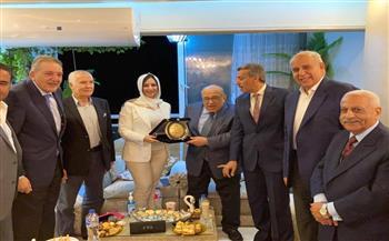 مدير مكتبة الاسكندرية يفتتح الصالون  الثقافي لعضو مجلس النواب آيات الحداد 