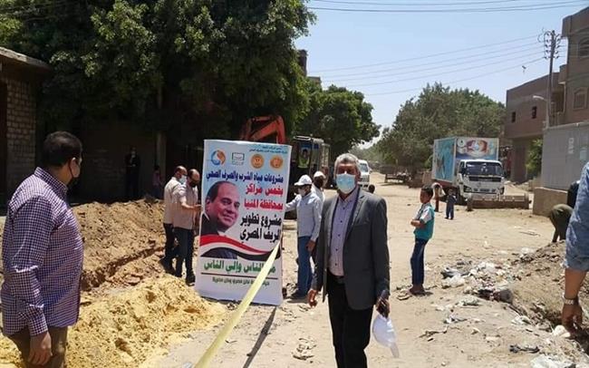 مليار و٤١٩ مليون جنيه لتحسين خدمات مياه الشرب بـ182 قرية فى المنيا.. فيديو 