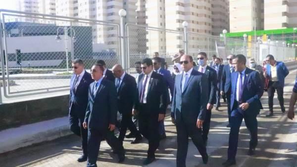 وفد برلماني يتفقد مشروعات «حياة كريمة» ببرج العرب