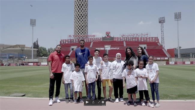 الأهلي يستضيف وفد حملة «أختلافنا مش بيفرقنا» بالتعاون مع اليونسيف 